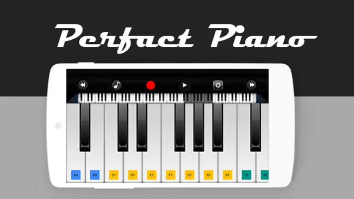 Real Piano - Music Keyboard android App screenshot 1